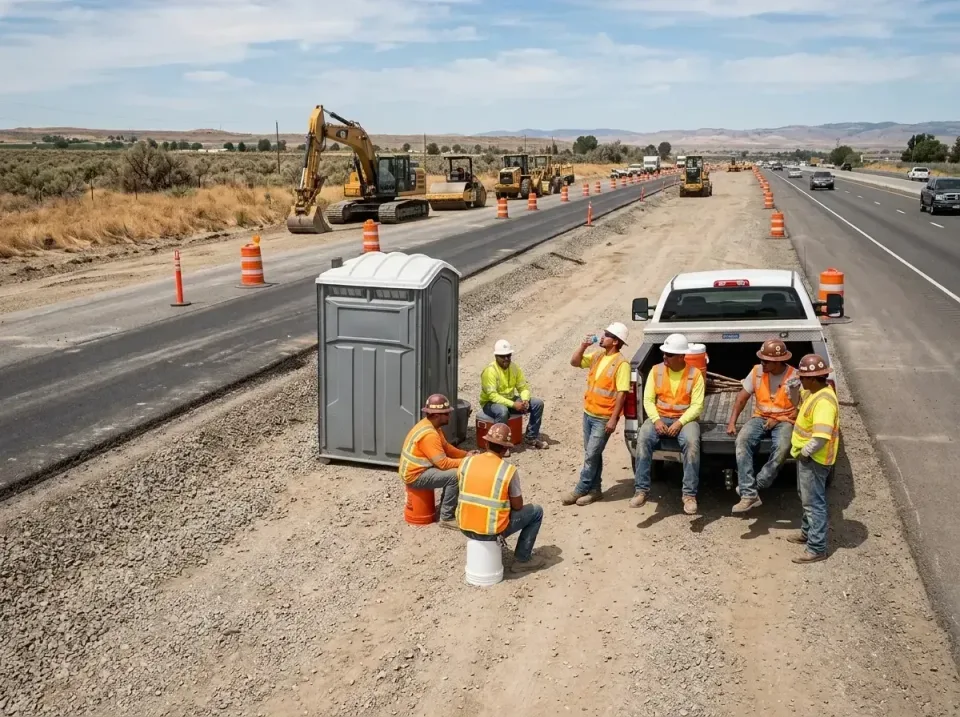 highway-road-construction-crew-007 — frequently asked questions, Porta Potty and Restroom Rentals in Clinton, OK